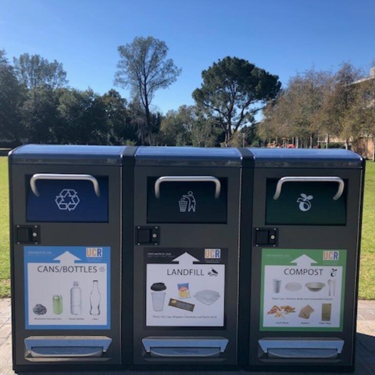 Bigbelly Solar Panel Waste Bins at the Bell Tower 