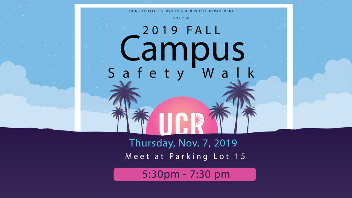 Campus Safety Walk Event Header