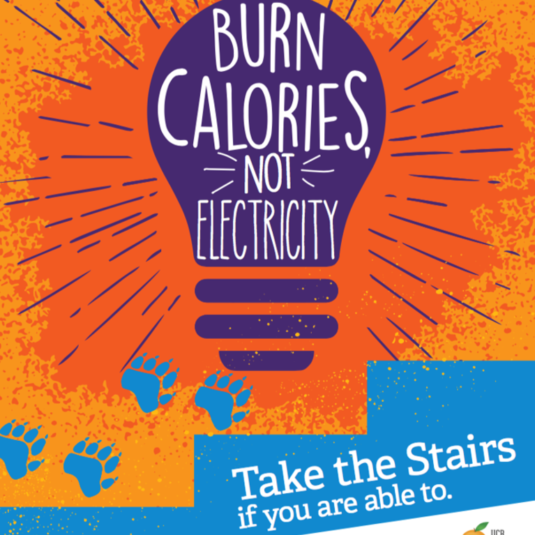 Burn calories, not electricity