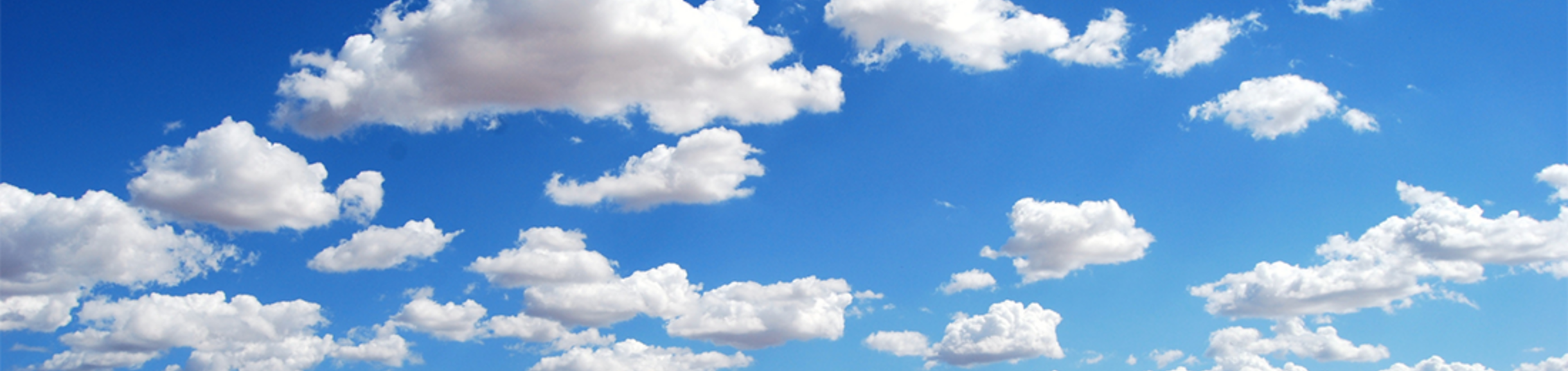 Clouds with blue sky