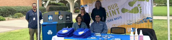 The Facilities Services Team at the 2018 Earth Day Festival