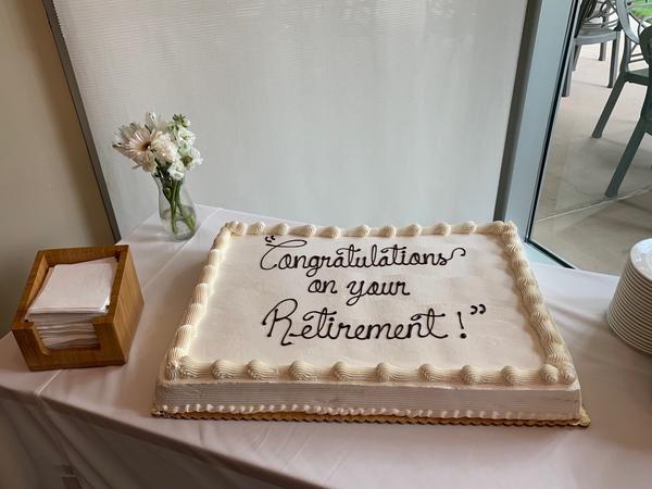 Art Teacher's Retirement Cake - CakeCentral.com